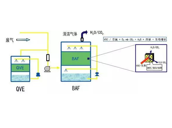 生物法處理有機(jī)廢氣